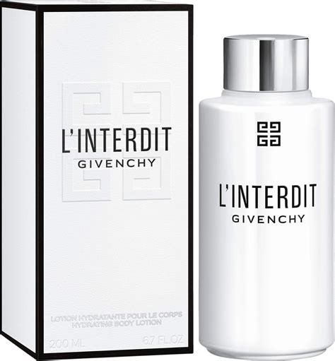 l'interdit givenchy body lotion|Givenchy l'interdit sample.